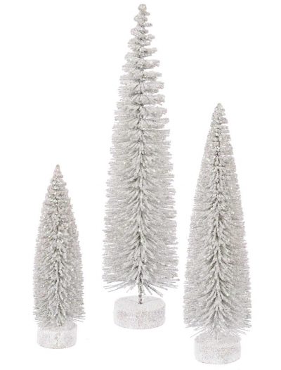 Artificial Oval Christmas Tree (set of 3) For Christmas 2014