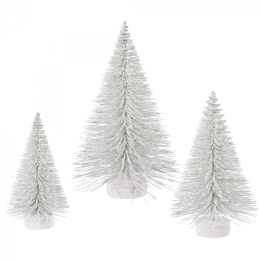 Artificial Fat Christmas Tree (Set of 3) For Christmas 2014