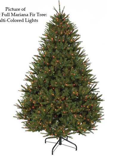 Full Mariana Fir Christmas Tree For Christmas 2014