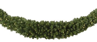 Vickerman 9 ft. Pre-Lit LED Teton Swag Garland (Christmas Tree)