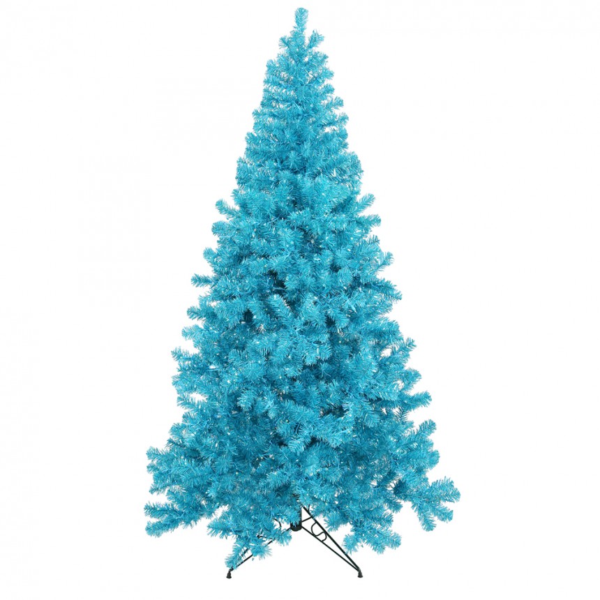 Sky Blue Christmas Tree For Christmas 2014