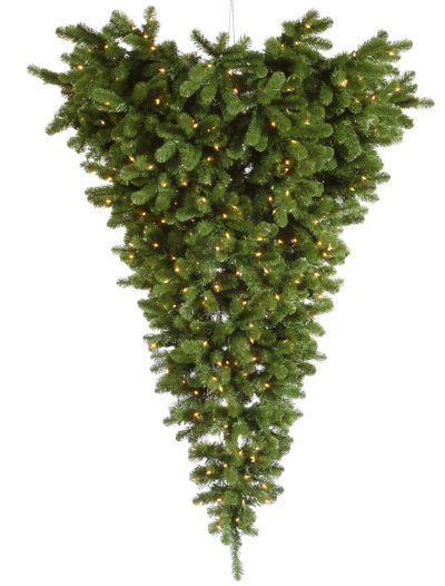 American Upside Down Wall Christmas Tree For Christmas 2014