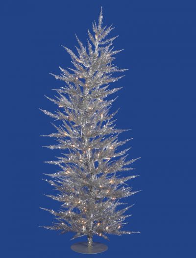 Silver Laser Christmas Tree For Christmas 2014