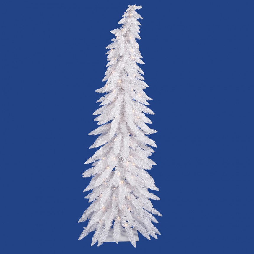 White Whimsical Christmas Tree For Christmas 2014