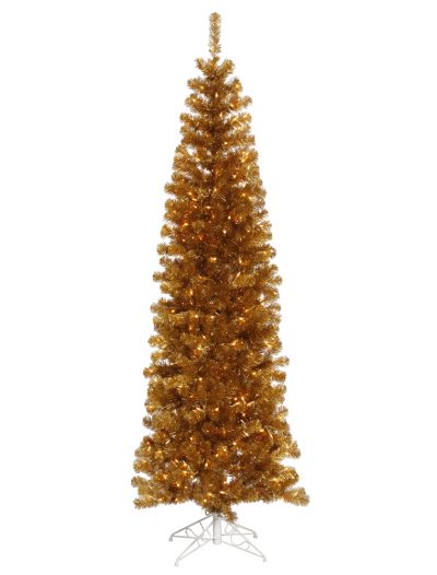 Antique Gold Pencil Christmas Tree For Christmas 2014