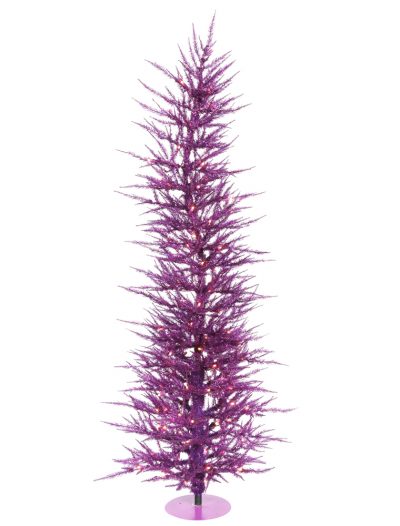 Purple Laser Christmas Tree For Christmas 2014
