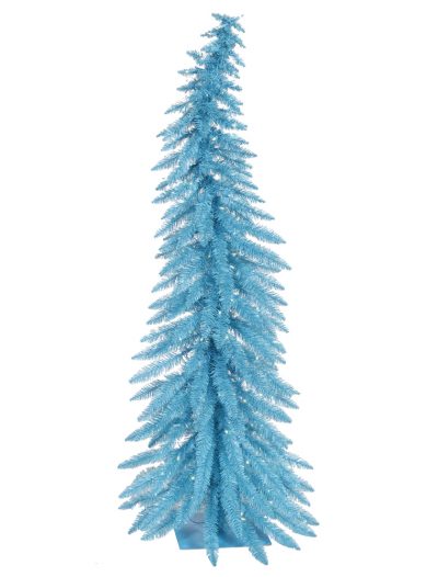 Sky Blue Whimsical Christmas Tree For Christmas 2014