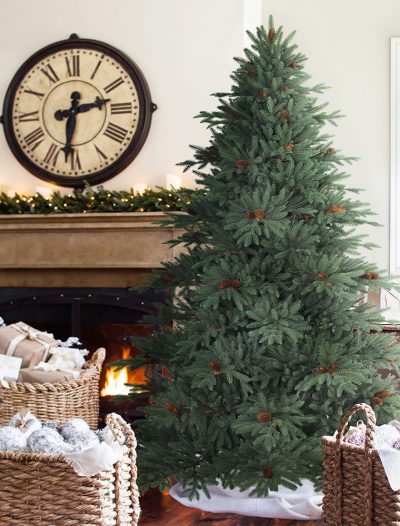 Aspen Christmas Signature 6.5' Silver Fir Artificial Unlit Christmas Tree (Christmas Tree)