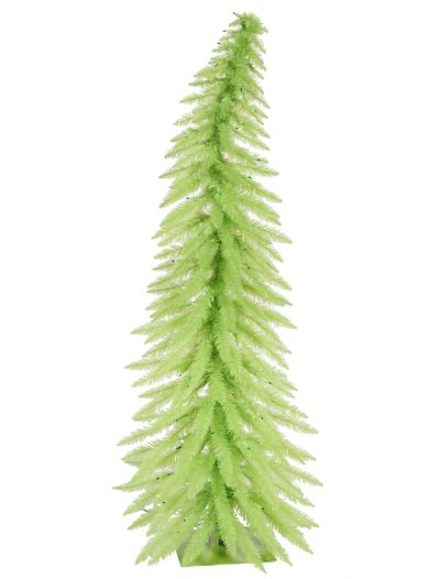 Chartreuse Whimsical Christmas Tree For Christmas 2014