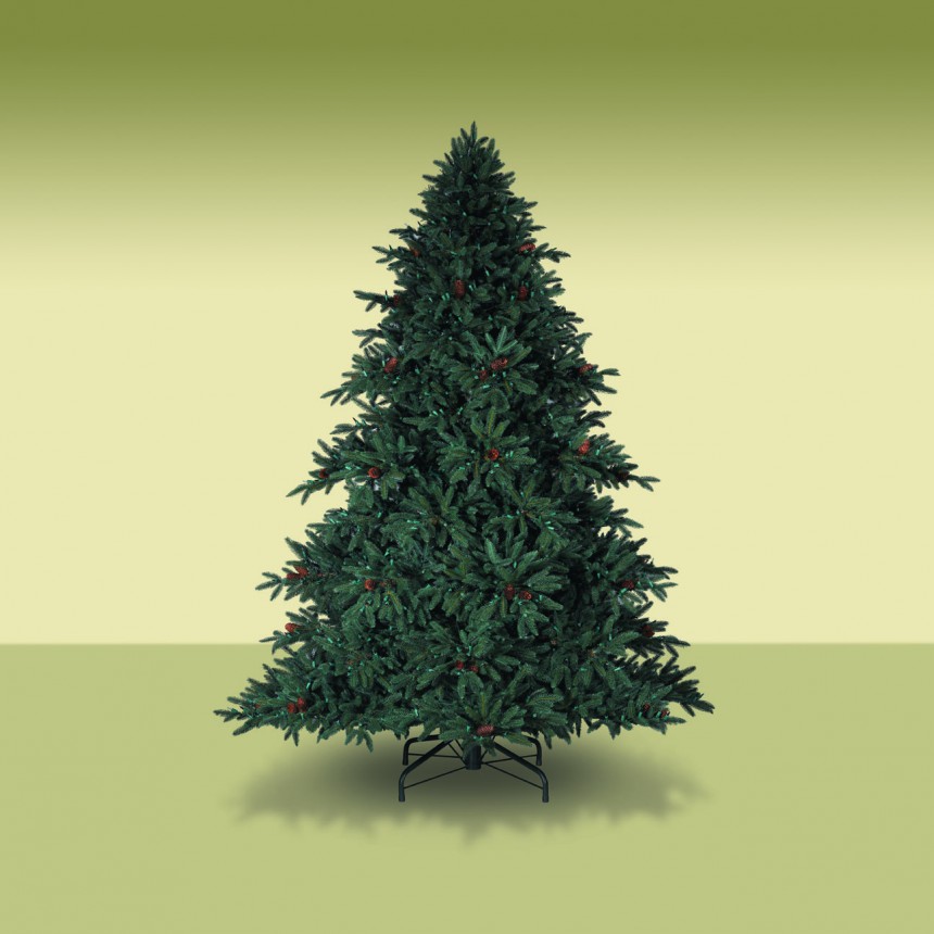 Aspen Christmas Signature 9' Silver Fir Artificial Christmas Tree (Christmas Tree)
