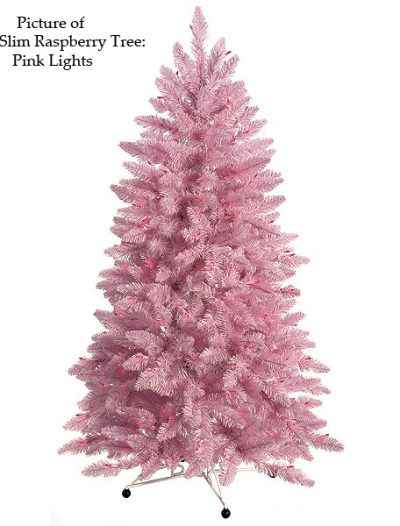 Slim Raspberry Christmas Tree For Christmas 2014