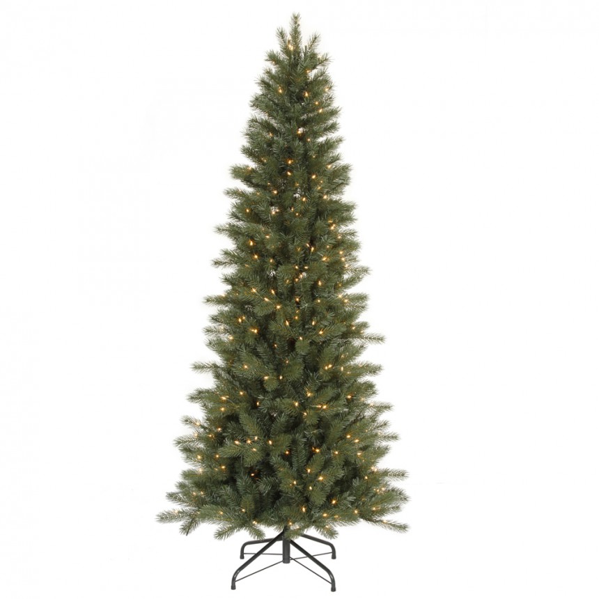 Blue Spruce Instant Shape Slim Christmas Tree For Christmas 2014