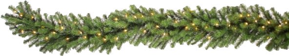 Vickerman 14 in. x 50 ft. Douglas Fir Pre-lit Garland (Christmas Tree)
