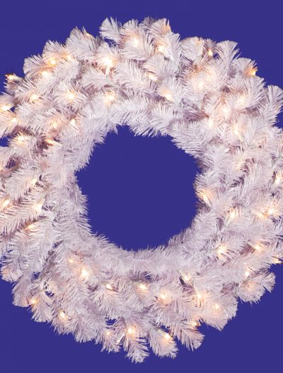 Crystal White Wreath For Christmas 2014