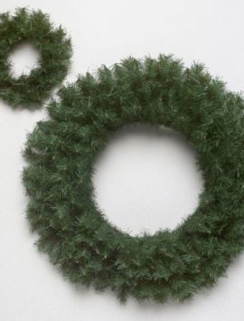 Canadian Pine Wreath For Christmas 2014