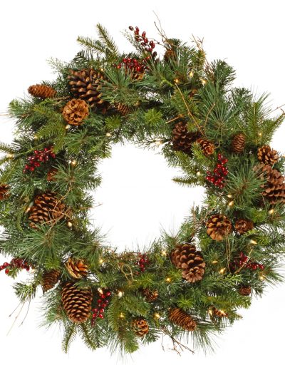 Cibola Mixed Pine Wreath For Christmas 2014