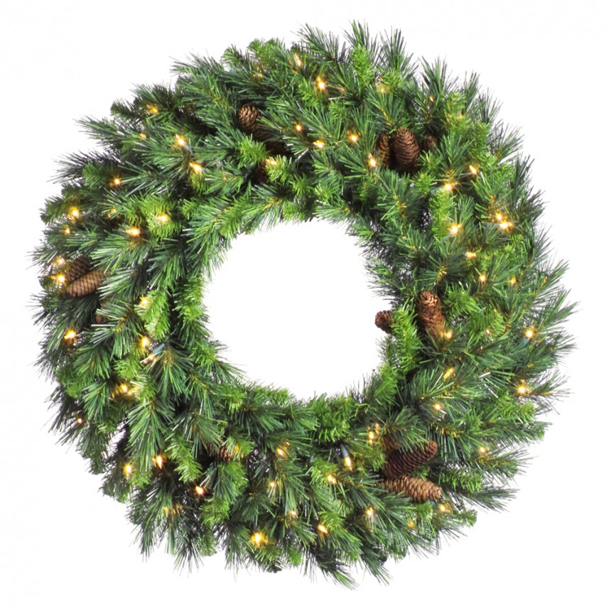 Cheyenne Pine Wreath For Christmas 2014