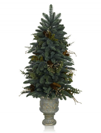 Mountain Meadow 4' Potted Artificial Unlit Christmas Tree (Christmas Tree)