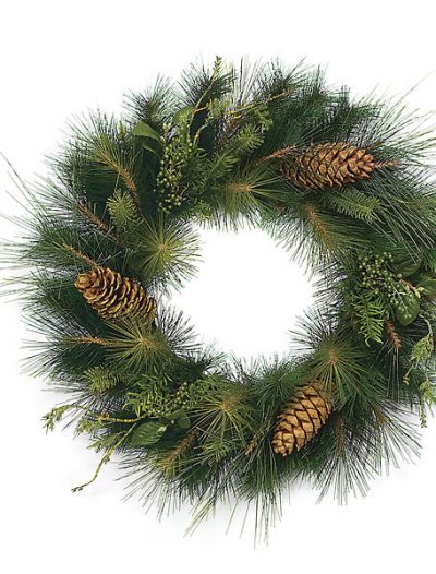 30 Inch Sugar Pine Wreath For Christmas 2014