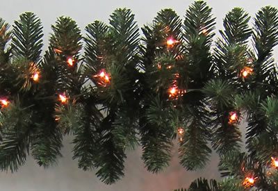 9 Foot x 12 Inch Staylit Artificial Christmas Garland
