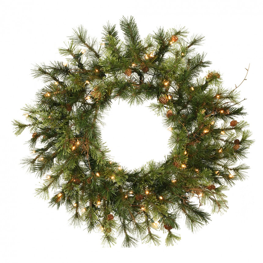 Mixed Country Wreath For Christmas 2014