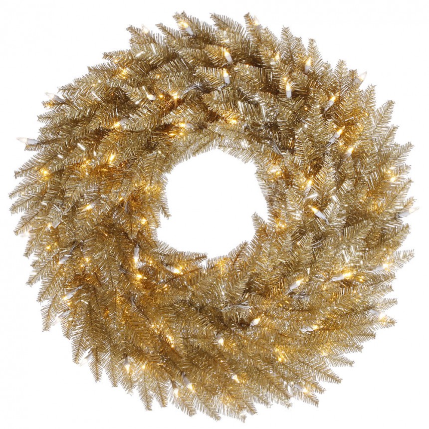 Champagne Wreath For Christmas 2014