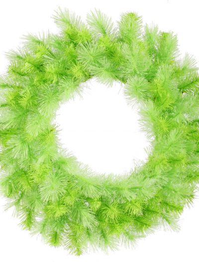 30 inch Lime Cashmere Pine Wreath For Christmas 2014