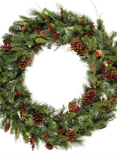 Vickerman 36 in. Cibola Mix Berry Wreath (Christmas Tree)