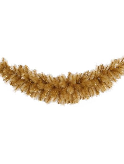 Gold Glitter Cashmere Pine Swag Garland For Christmas 2014