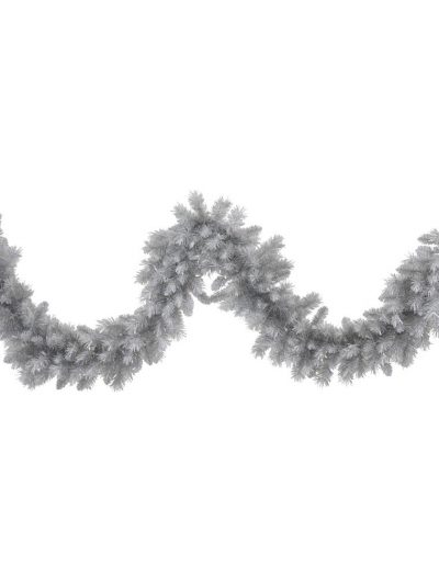 Artificial Silver White Pine Garland For Christmas 2014