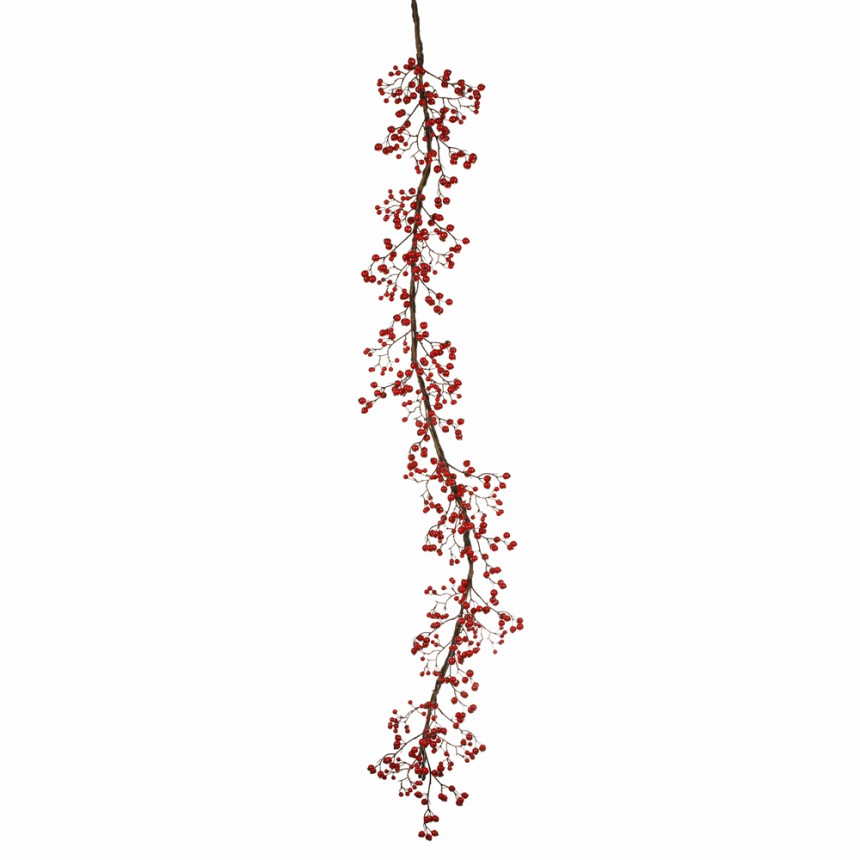 6 foot Mixed Berry Outdoor Garland For Christmas 2014