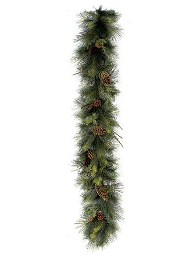6 foot Mixed Austrian Sugar Pine Garland For Christmas 2014