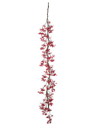 6 Foot Foam Mountain Berry Garland: Set of (6) For Christmas 2014
