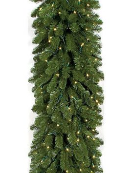9 Foot Unlit Pine Garland For Christmas 2014