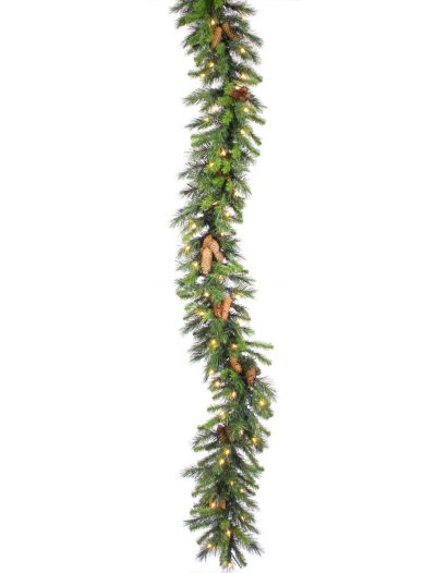 6 foot Cheyenne Swag Garland with Dura-Lit Lights For Christmas 2014
