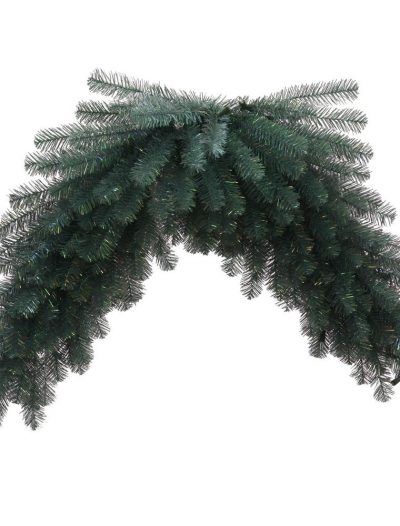 48 inch Artificial Blue Crystal Christmas Pine Swag For Christmas 2014