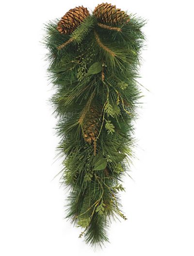 36 Inch Sugar Pine Teardrop: Set of (2) For Christmas 2014