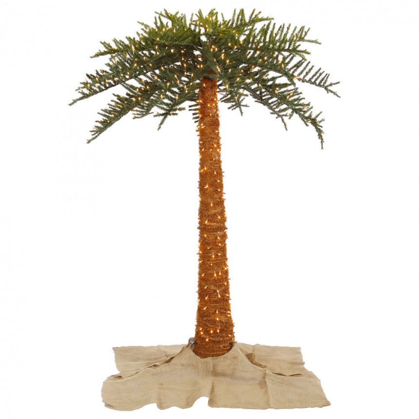 Outdoor UV Protected Royal Palm Christmas Tree For Christmas 2014