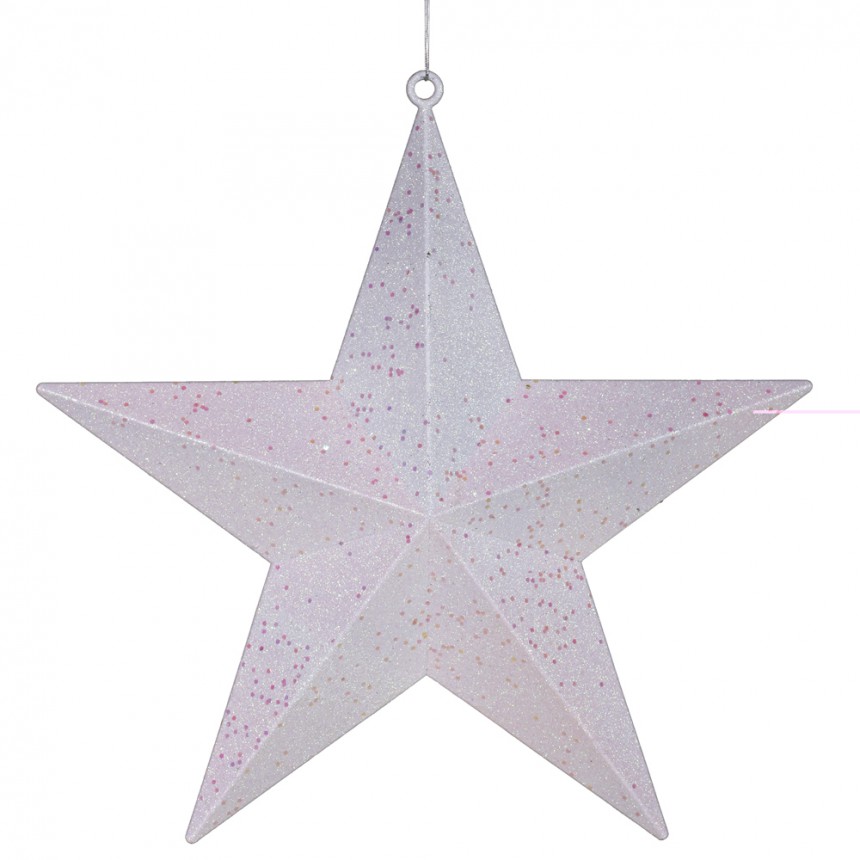 Glitter Star Ornament For Christmas 2014