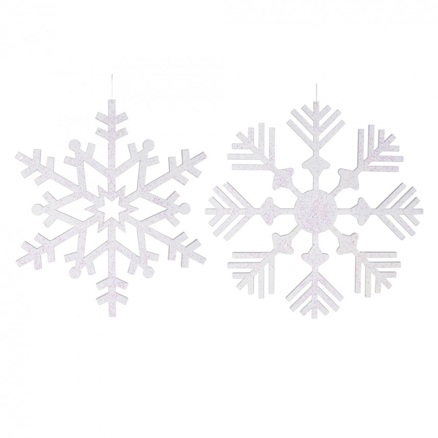 32 inch Glitter Snowflake Ornament For Christmas 2014