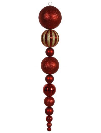 55 inch Shiny-Matte Ball Drop Ornament For Christmas 2014