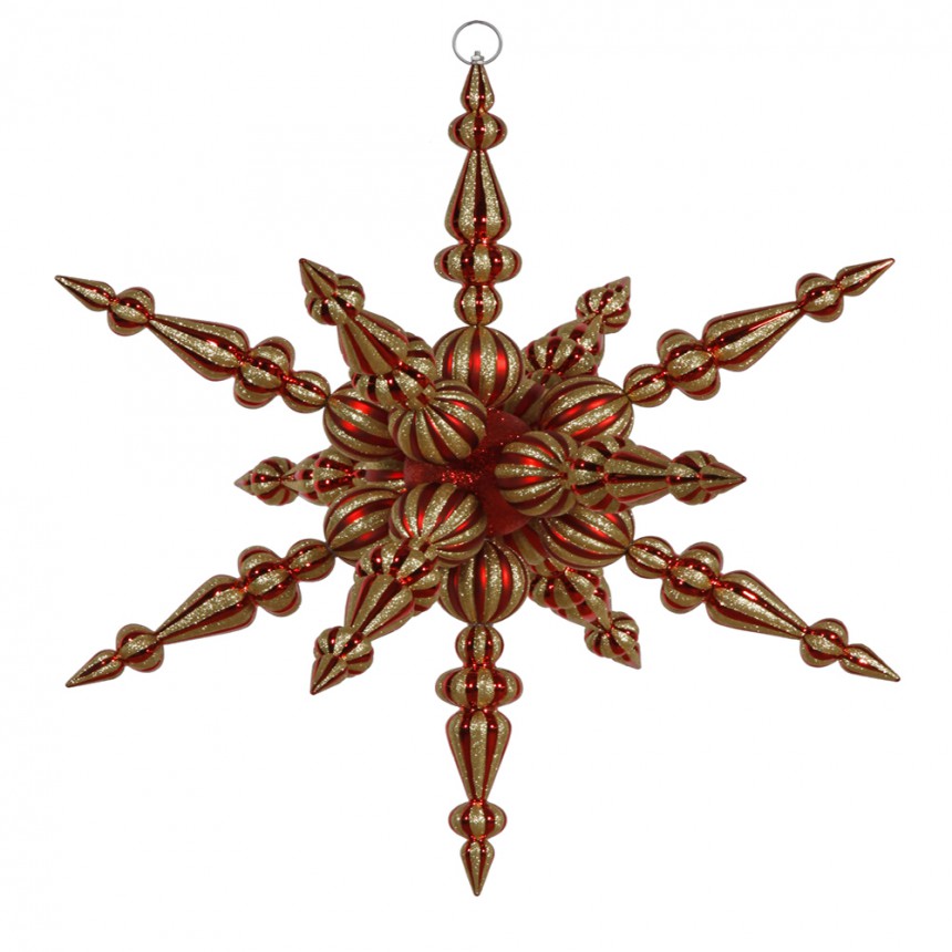 30 inch Radical Snowflake Ornament For Christmas 2014