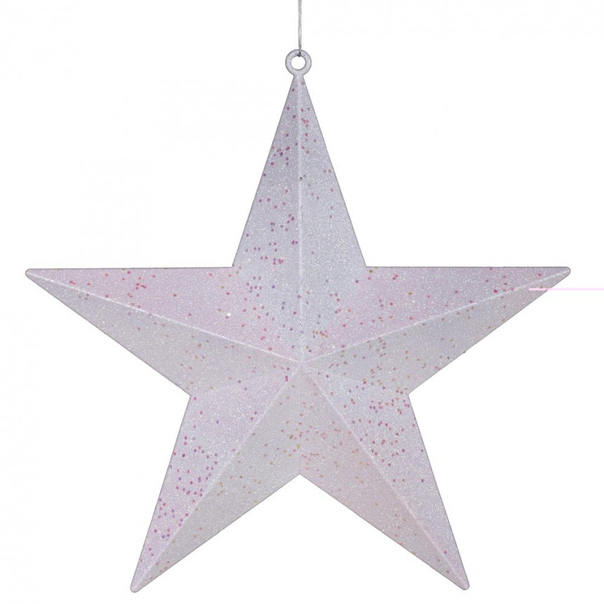 Glitter Christmas Star Ornament For Christmas 2014