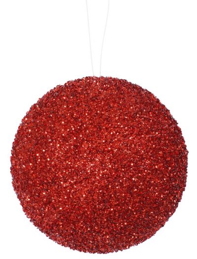 Beaded Sequin Ball Christmas Ornament For Christmas 2014