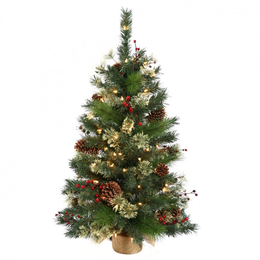 Nisswa Berry Pine Christmas Tree For Christmas 2014