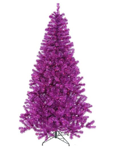 Purple Christmas Tree For Christmas 2014
