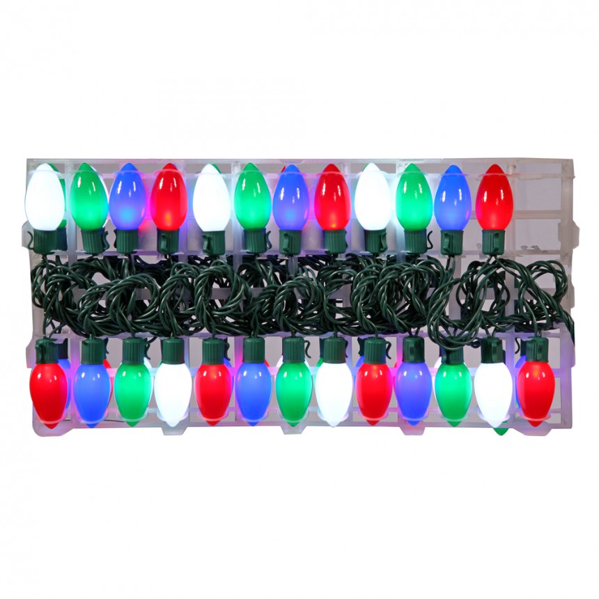 24 foot C9 LED Multicolor Strand with 48 Lights For Christmas 2014