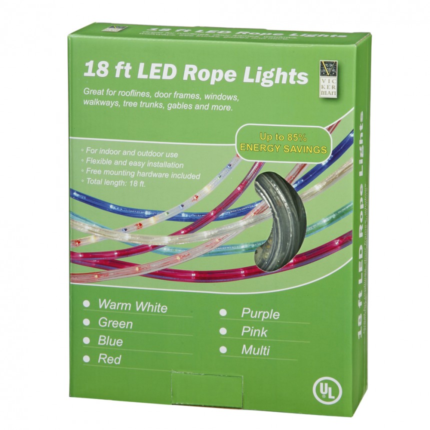 18 foot LED Rope Strand For Christmas 2014