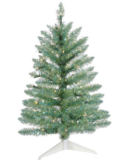 Turquoise Pine Christmas Tree For Christmas 2014