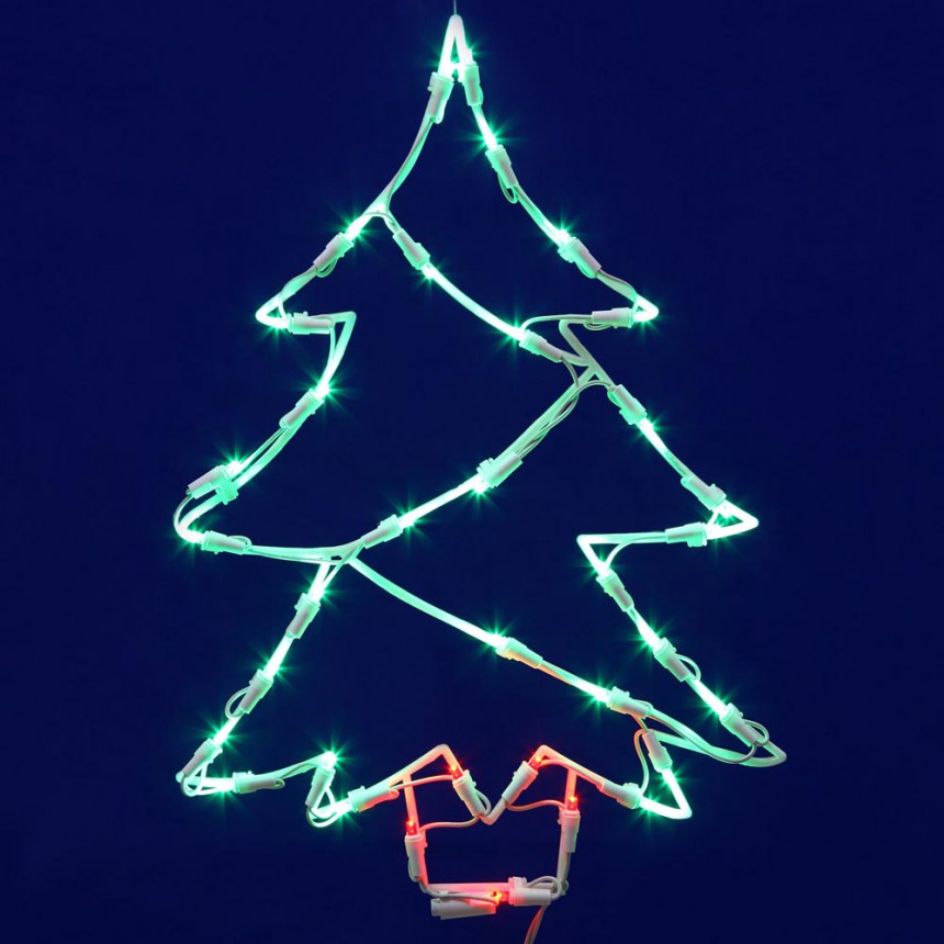 18 x 12 inch LED Light Christmas Tree For Christmas 2014